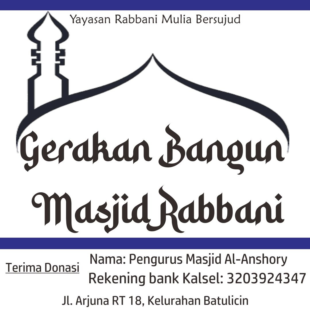 Pembangunan Masjid al-Anshory, Kelurahan Batulicin